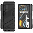 Чехол для Realme GT 5G, Military kickstand, синий