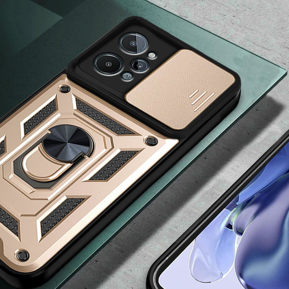 Чохол NOX Camera Slide Realme C31, CamShield Slide, золото