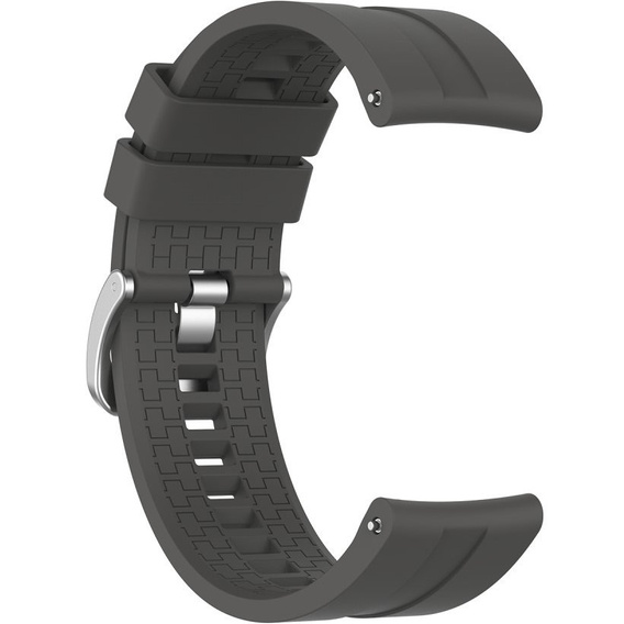 Силіконовий  ремінець для годинника Huawei Watch GT / Watch GT2, Grey