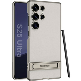 Чехол до Samsung Galaxy S25 Ultra, GKK Leather, чёрный