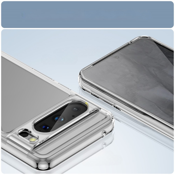 Чохол для Google Pixel 8 Pro, Fusion Hybrid, прозорий 