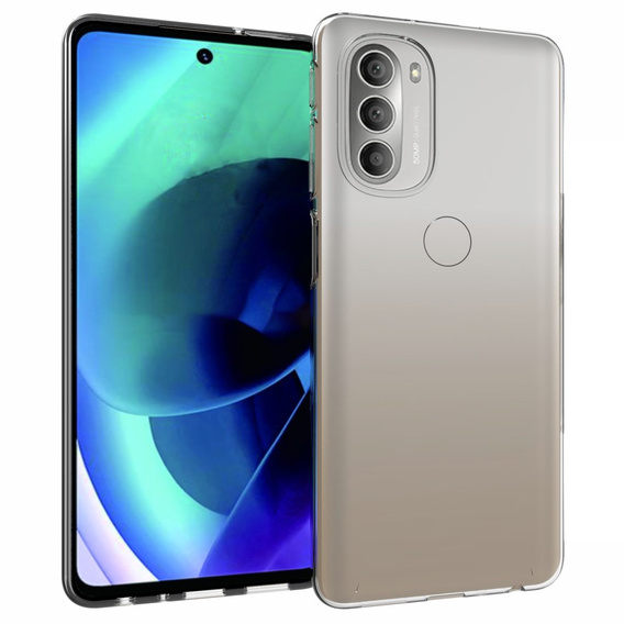 Тонкий чохол до Motorola Moto G51 5G, Slim, прозорий