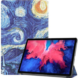 Чехол для Lenovo Tab P11 TB-J606F, Smartcase, oil painting