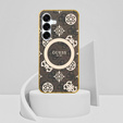 Чехол GUESS Magnetic IML Peony для Samsung Galaxy S25
