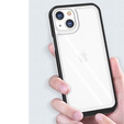 Чехол ERBORD Hybrid Frame для iPhone 13 mini, Чёрный