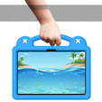 Детский чехол для Lenovo Tab TB311FU, Cute Patterns, с подставкой, синий