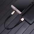 BASEUS Nimble Плоский кабель USB Type-C 2A 23cm - Чорний