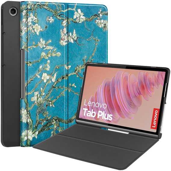 Чехол для Lenovo Tab Plus, Smartcase, sakura