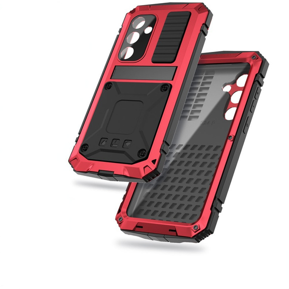 Бронированный чехол для Samsung Galaxy S25+ Plus, R-JUST, красный
