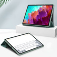 Чехол для Lenovo Tab P12, Smartcase с местом для стилуса, зелёный