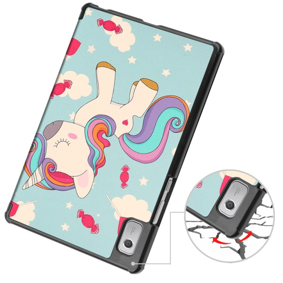 Чохол для Lenovo Tab M9, Smartcase, unicorn