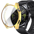 Чехол 2в1 с защитой экрана для часов Huawei Watch GT 3 46mm, Gold