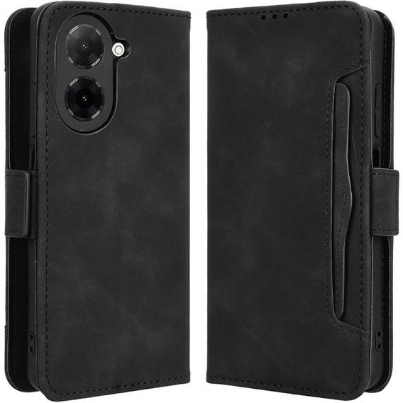 Откидной чехол для Xiaomi Redmi A5, Card Slot, чёрный