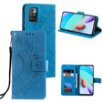 Откидной чехол для Xiaomi Redmi 10, Mandala, синий
