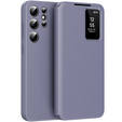 Флип-кейс для Samsung Galaxy S22 Ultra, Smart View Wallet, фиолетовый