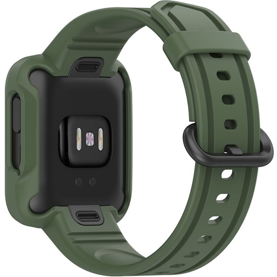 Силиконовый ремешок RS Strap до Xiaomi Redmi Watch 2 Lite, Blackish Green
