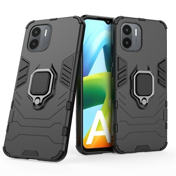 Чoхол до Xiaomi Redmi A1 4G / A2 4G, Kickstand Ring, чорний