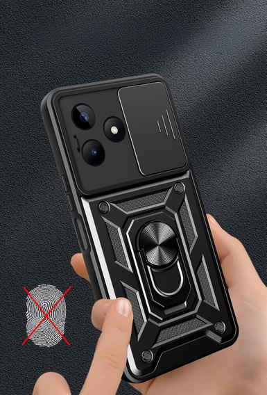 Чохол NOX Camera Slide Realme C63, CamShield Slide, чорний