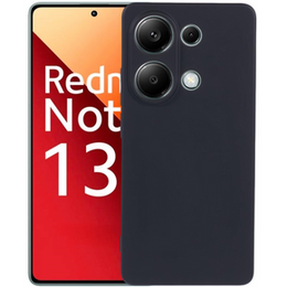 Чехол до Xiaomi Redmi Note 13 Pro 4G / Xiaomi Redmi Note 14S / Xiaomi Poco M6 Pro 4G, Silicone Lite, чёрный