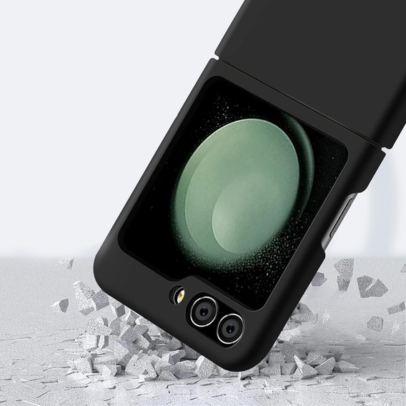 Силиконовый чехол для Samsung Galaxy Z Flip5 5G, чёрный