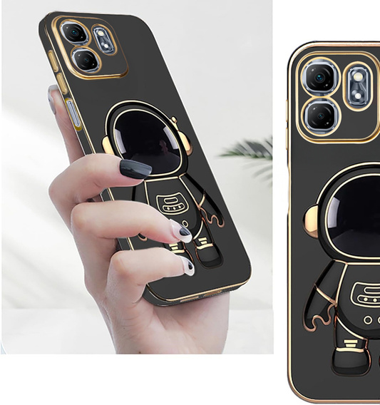 Чехол до Infinix Hot 50i 4G, Astronaut, чёрный
