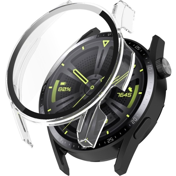 2в1 чехол и защитное стекло для часов Huawei Watch GT 3 42mm, Case, Clear