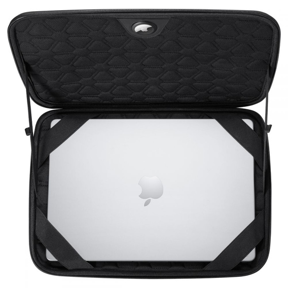 Spigen чохол для ноутбука 13", Rugged Armor Pouch, Black