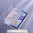 Чехол для iPad 10.9" 2022 (10 gen.), Smartcase Hybrid, с местом для стилуса, Marble фиолетовый