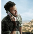 Броньований чохол для Samsung Galaxy Z Flip 5 5G, Dexnor Clip Holder, зелений