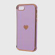 Чoхол до iPhone 7/8/SE 2020/SE 2022, Electro heart, фіолетовий