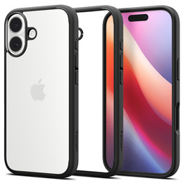 Гибридный чехол Spigen Ultra Hybrid для iPhone 17, матовый черный