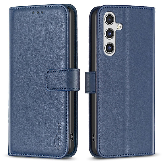 Откидной чехол для Samsung Galaxy A55 5G,BINFEN Wallet, синий
