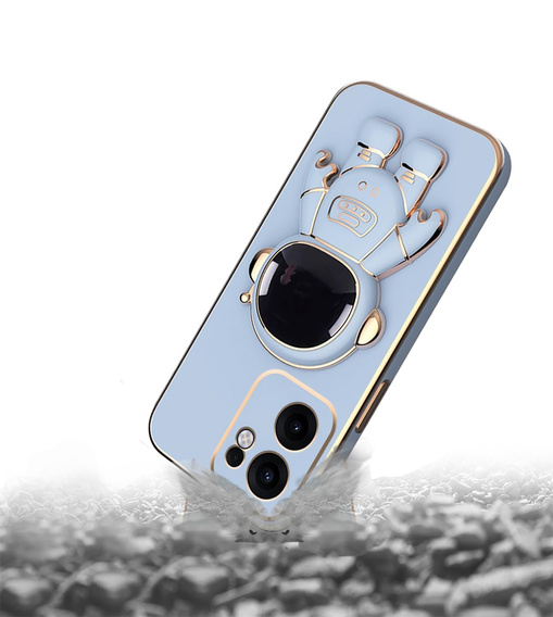 Чехол до Oppo Reno 13F / Oppo Reno 13FS, Astronaut, синий