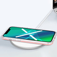 Чехол ERBORD Hybrid Frame для iPhone 13 Pro, Розовый 