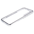 Чехол для Samsung Galaxy S22, Magnetic Dual Glass, серебряный