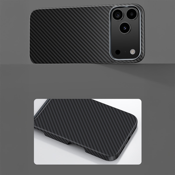 Чехол BENKS Kevlar Armor Air Carbon Fiber 600D A070 to MagSafe для iPhone 17 Pro Max
