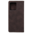 Чехол для Motorola Edge 40 Neo, ERBORD Vintage, бумажник с клапаном, кофе