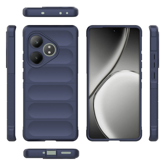 Чехол до Realme GT 6 / 6T, Gaming Shockproof, темно-синий
