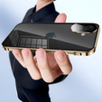 Чохол для iPhone 16, Magnetic Dual Glass, золотий