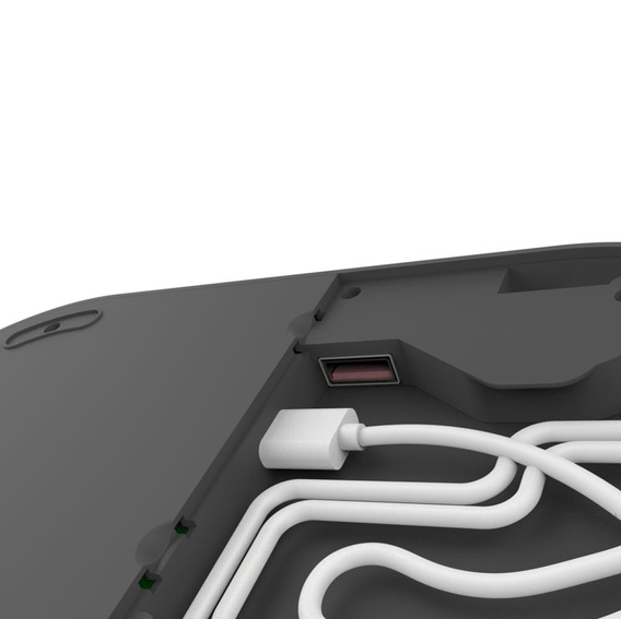 Бездротовий індуктивний зарядний пристрій Tech-Protect A14 3in1 MagSafe, Black