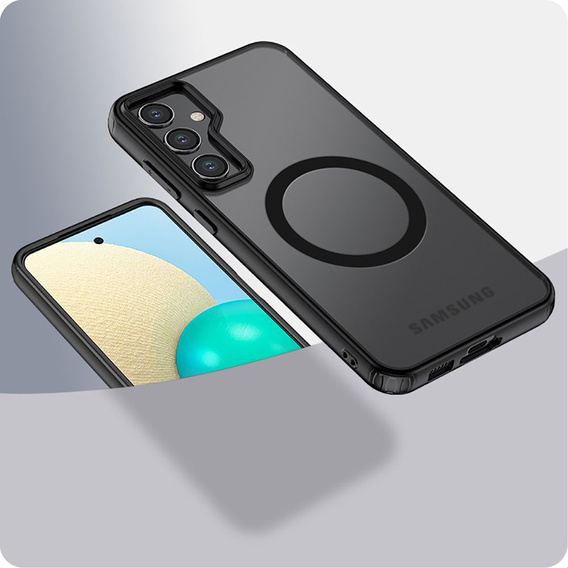 Чехол для Samsung Galaxy S23 FE, гибридный чехол Fusion, для MagSafe, черный