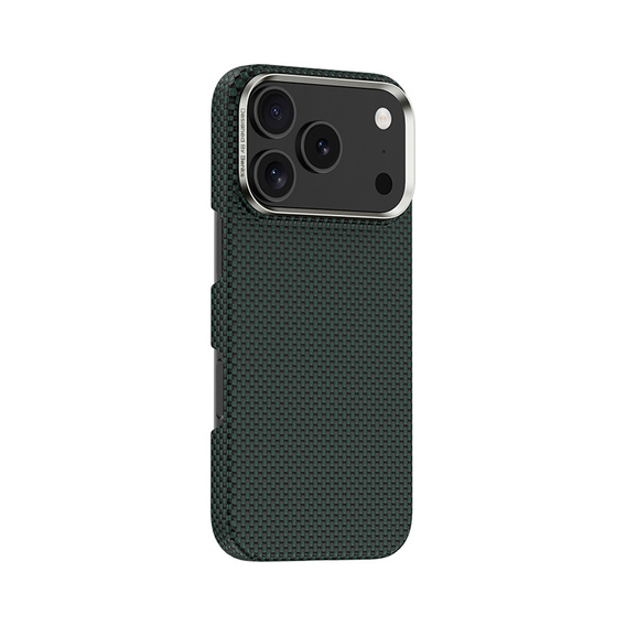 Чехол BENKS Kevlar для Samsung Galaxy S25 Ultra, для MagSafe, Carbon Fiber, чёрный