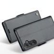 CASE фліп-чохол для Samsung Galaxy A54 5G, Litchi Wallet, чорний