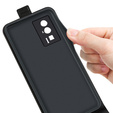Откидной чехол для Poco F5 Pro 5G, Flip, чёрный