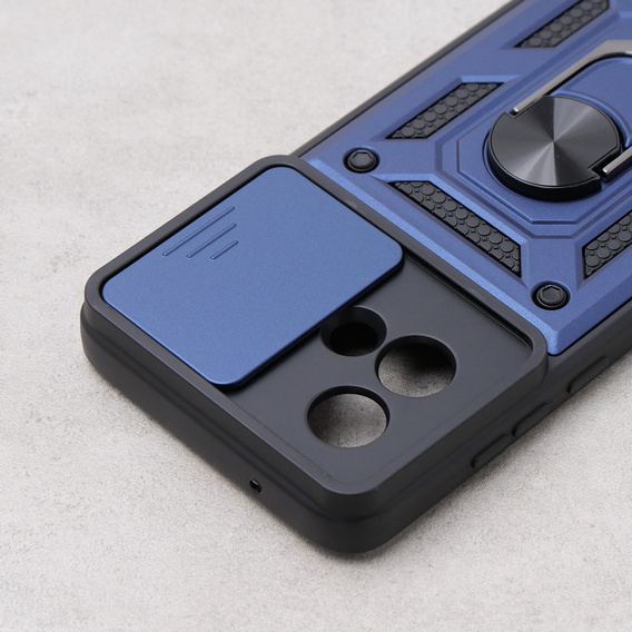 Чохол NOX Camera Slide Motorola Moto G84 5G, CamShield Slide, синій