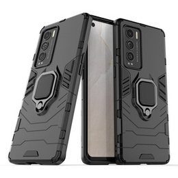 Чoхол до Realme GT Explorer Master, Kickstand Ring, чорний