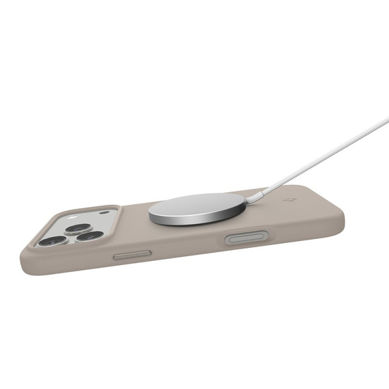 Чохол Spigen для iPhone 17 Pro Max, Silicone Fit MagSafe, Stone