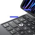 Чехол-клавиатура для iPad Pro 11" 2024, Magnetic Keyboard Touchpad, чёрный