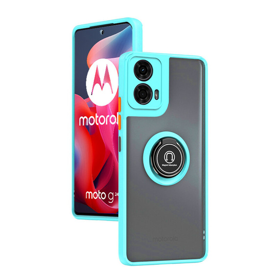 Чохол для Motorola Moto G24 / G24 Power / G04, Frosted Ring, м'яти