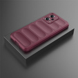 Чoхол до Xiaomi Redmi Note 12 5G / POCO X5 5G, Gaming Shockproof, бордовий
